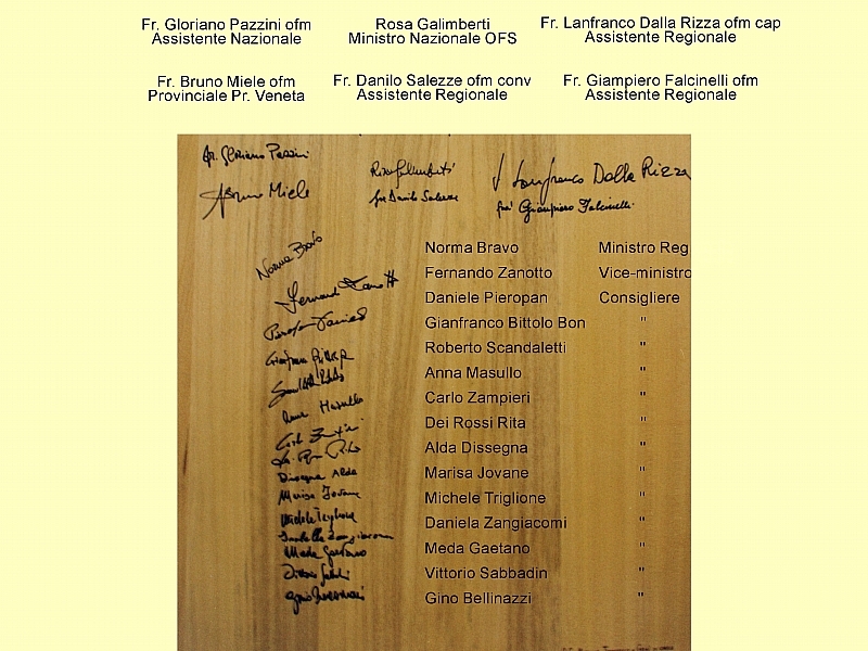 Firme dei capitolari